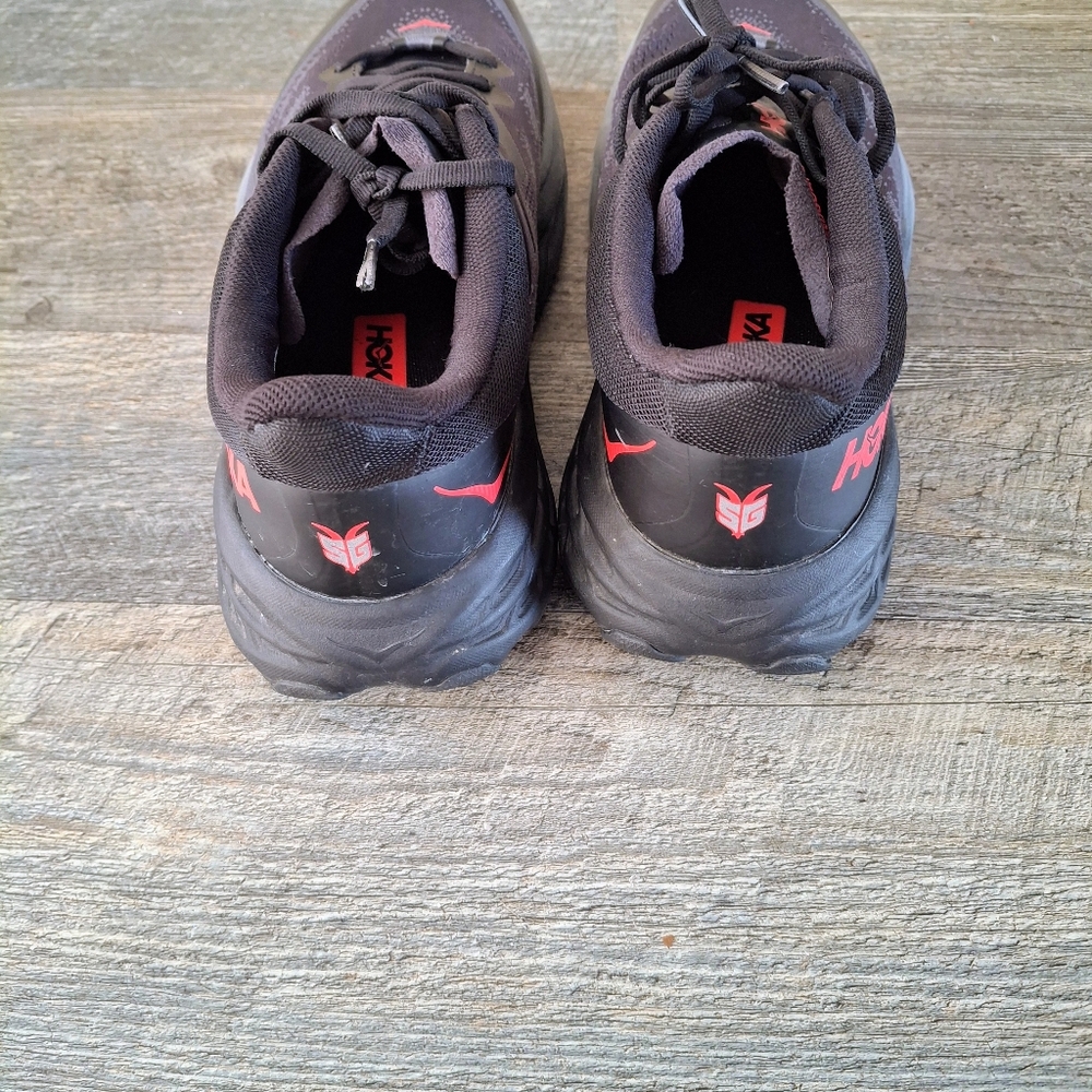 Hoka One one Womens Speed Goat 5 Trail  Hiking Shoes 9B Med Hoka One Black - Picture 3 of 7